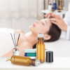 Easytle Essential Oil Roller Bottles 24 Pack Amber Glass Balls Roller Bottles 5ml for Essential Oils Roll on Bottle 96 P