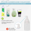 8 Pack Silicone Bottle Covers for Travel Cruise Must Haves Travel Essentials for Women Men Travel Size Toiletries Cruise
