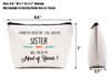Makeup Bag Gift for Maid of HonorCosmetic Bag Present for Bridesmaid Will You Be My Maid of Honor Bridal Shower Bachelor