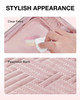 BAGSMART TSA Approved Toiletry Bag 3 Pack Clear Makeup Cosmetic Bag Organizer Quart Size Travel Bag for Toiletries Carry