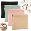 BUSOHA 4 PCS Small Makeup Bag for Purse Mini Portable Cosmetic Bags for Women Coin Purse Lipstick Cosmetic Accessories O