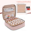 Yarwo Nail Polish Carrying Bag Holds 36 Bottles 15ml05 floz Travel Storage Organizer for Nail Polish and Manicure Access