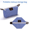 Makeup Bag Cosmetic Bags for Women Waterproof Toiletry Bag Multifunction Pouch Bag Portable Travel Pouch Stripe Organize