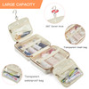Telena Travel Toiletry Bag for Women with Hanging Hook Waterresistant Cosmetic Bag Travel Organizer for Accessories Toil