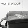 Mens Toiletry Bag Waterproof Organizer Bag Travel Shaving Dopp Kit Perfect Travel Accessory Gift Gray