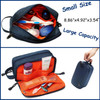 Mens Toiletry Bag Waterproof Organizer Bag Travel Shaving Dopp Kit Perfect Travel Accessory Gift Dark Blue