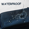 Mens Toiletry Bag Waterproof Organizer Bag Travel Shaving Dopp Kit Perfect Travel Accessory Gift Dark Blue