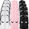 Reginary 60 Pieces Eyelash Cosmetic Bags Mini Small Lash Aftercare Bag Shampoo Bath Bags Plastic Organizer Jewelry Stora