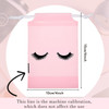 Reginary 60 Pieces Eyelash Cosmetic Bags Mini Small Lash Aftercare Bag Shampoo Bath Bags Plastic Organizer Jewelry Stora