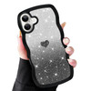 MOWIME for iPhone 16 Plus Case Glitter, Compatible with Magsafe, Cute Love Heart Design for Women Girls Wave Edge Clear Back Soft TPU + Hard PC Bumpe online at globaldelivered