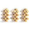 Lolalet 3 Pack Lipstick Holder Organizer 30 Spaces Acrylic Stackable Fish Shape Lipsticks Tower Lipgloss Display Stand C