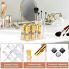 Lolalet 3 Pack Lipstick Holder Organizer 30 Spaces Acrylic Stackable Fish Shape Lipsticks Tower Lipgloss Display Stand C