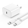 iPhone Charger Fast Charging Block,Wall Charger Plug and Long USB C to Lightning Cable Cord 10ft,Type C Charging Adapter Cube Brick Box for Apple iPh online at globaldelivered