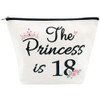 18th Birthday Gifts for Women Best Friend Daughter Funny 18 Year Old Birthday Gift for Her The Princess is 18 Cute Makeu