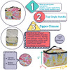 NGIL Travel Cosmetic Bag Makeup Bag Organizer for Women and Girls TurtleNavy