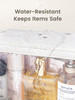 Rownyeon Clear Makeup Case Toiletry Bag Multipurpose Travel Makeup Train Case Portable Cosmetic Organizer Transparent St
