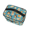 Cute Dog Puppy Makeup Bag Cosmetic Bag for Women Girls Cartoon Animal Paw Portable makeup pouch Box Large Capacity Trave