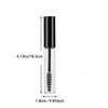Sinen 3pcs 10ml Empty Mascara Tube Wand Eyelash Cream Container Bottle with 3 Rubber Inserts 3 Funnels 3 Transfer Pipett
