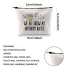 WCGXKO Special Education Teacher Gift We All Grow At Different Rates Zipper Pouch Makeup Bag Different Rates
