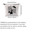 TOBGBE Mary Quote Makeup Bag Supercalifragilistic Inspired Zipper Pouch Bag Cosmetic Bag Mary Movie Merchandise Mary Son