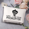 BDPWSS Optometrist Makeup Bag Optometry Gift Eye Doctor Vision Gifts Luke I Am Your Phoropter Funny Optometrist Travel P