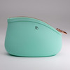 Cosmetic Bag by Pudinbag Small Makeup Bag for Women Cosmetic Makeup Pouch for Purse Silicone Waterproof Vegan Babyblue