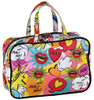 iscream Love 2 Laugh 1225 x 825 Double Handle Zippered Cosmetic Bag