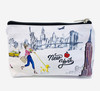 Girls Women Fashion Cute New York Souvenir Zipper pouch Travel Cosmetic Bag Makeup Purse JP330104B
