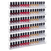 Justsoso 6PcsSet Acrylic Nail Polish Rack Wall MountedLipstick Essential Oil Bottle Holder OrganizerNail Paint Display S