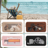 FVION Zipper Makeup Brushes Bag For Travel Large Silicone Makeup Brush Holder Make Up Brushes Pouch Case for Makeup Tool