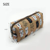 LParkin Lucky Japanese Cat Pencil Case Cute Maneki Neko Cat Pencil Bag Pouch Case Makeup Cosmetic Bag Kawaii Gadget Box