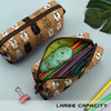 LParkin Lucky Japanese Cat Pencil Case Cute Maneki Neko Cat Pencil Bag Pouch Case Makeup Cosmetic Bag Kawaii Gadget Box