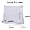 Arroyner 20 PCS Mini Clear Makeup Bag Small Clear Plastic Cosmetic Bags with Zipper Travel Toiletry Makeup Bag