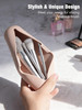 FERYES Travel Makeup Brush Holder Magnetic Antifall Out Silicon Portable Cosmetic Face Brushes Holder Soft and Sleek Mak