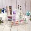 MEKBOK Makeup Organizer Organize Cosmetics and Beauty Supplies Acrylic Bathroom Organizers Clear Plastic Storage Bins Fo