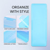 Beauticom Personal Box Storage Case for Professional Manicurist Nails Pedicure Large Size 1 Piece BLUE