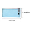 Shappy 8 Pieces Mesh Makeup Bag Cosmetics Pouch Zipper Carry Bag nylon Mesh Compact Travel Pouch Organizer for Toiletry
