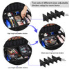 Relavel Extra Large Makeup Case Travel Makeup Train Case Professional Makeup Artist Bag Portable Nail Organizer Box Art