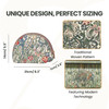 Signare Tapestry Cosmetic Bag Toiletry Makeup Bag for Women With William Morris Golden Lily Design COSMGLILY