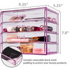 Sorbus Makeup Organizer 4 Drawer Acrylic Make Up Organizers and Storage for Cosmetics Jewelry Beauty Supplies Clear Make