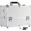 Joligrace Extra Large Makeup Train Case 6 Tray Make Up Artists Organizer Box Lockable Cosmetic Jewelry Toiletries Carrie
