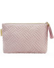BAGSMART Small Cosmetic Bag Elegant Roomy Makeup Bagslipstick pouchZipper PouchGreat Gifts for WomenTravel Waterproof To