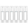 LONGWAY 17 Oz 50ml Clear Airless Cosmetic Cream Pump Bottle Travel Size Dispenser Refillable ContainersFoundation Travel