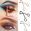 Silicone Eyelash Curler with Refill Pads No Pinching Mini Lash Curler for Fits All Eyelash Shapes