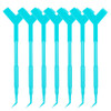 Eyelash Brush Eyelash Lift Brush Makeup Beauty Tool for Lash Graft Brush Eyelash Extension Cleanup Supplies Blue50pcs
