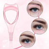 Patelai 7 Pcs Eyelash Makeup Tool 3 in 1Mascara Shield Guard Mascara Shield Applicator Guard Lash Separator Eyelash Comb