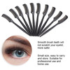 10pcs Plastic Eyelashes Comb Portable Beauty Makeup Eye Lashes Separator Tool Eyebrow Comb Teeth Lash Comb Eyebrow