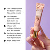 Winky Lux Peeper Perfect Under Eye Concealer Makeup Eye Brightener Full Coverage Concealer for Dark Circles Color Correc