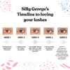 Silly George Eyelash Growth Serum for Thicker Fuller Longer Bold Eyebrows Premium Serum Lashes Brows Enhancer 3ml 01 Fl