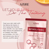 Azure Cosmetics Retinol Vitamin C Anti Aging Under Eye Pads Hydrating Refreshing Eye Mask Patches Reduces Fine Lines Wri